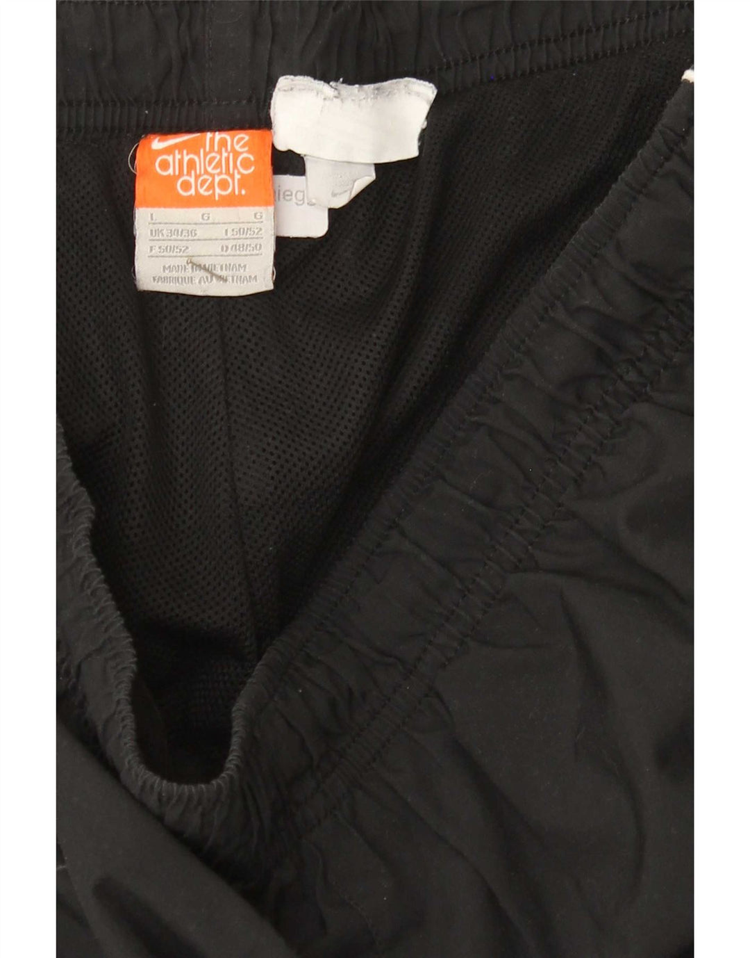 Nike Pantalon de survêtement pour homme UK 34/36 Large Noir Polyester