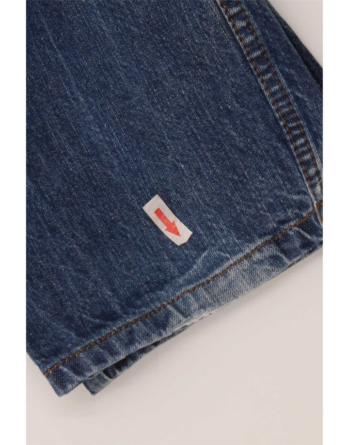 Marks & Spencer Jean droit coupe régulière pour homme W32 L33 bleu coton