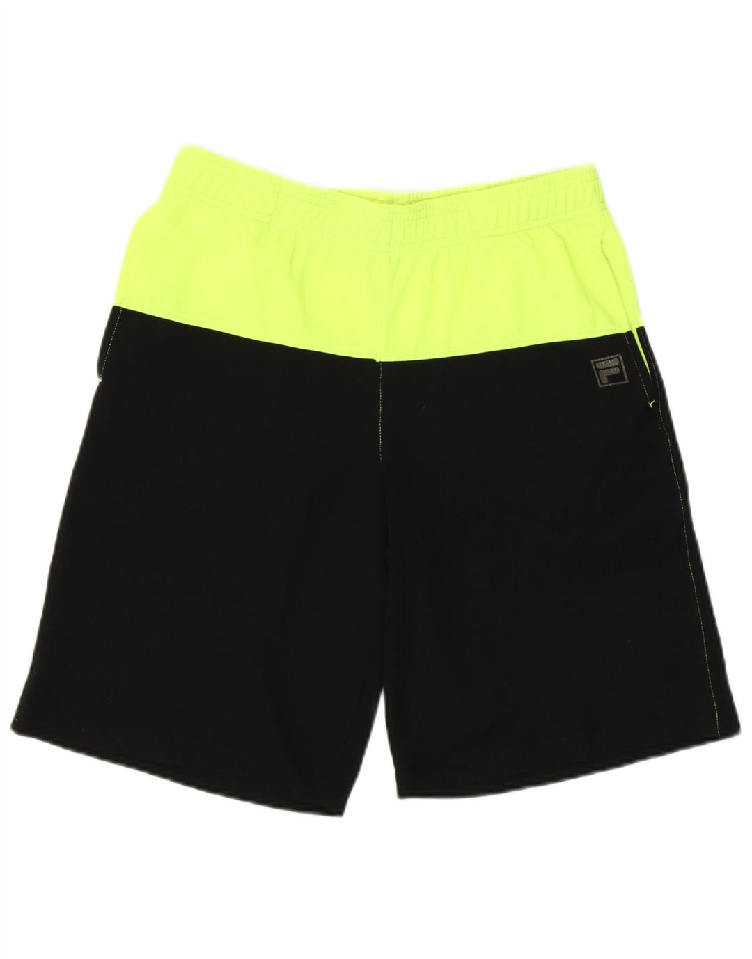 Fila Short de sport garçon 15-16 ans Noir Colourblock Polyester
