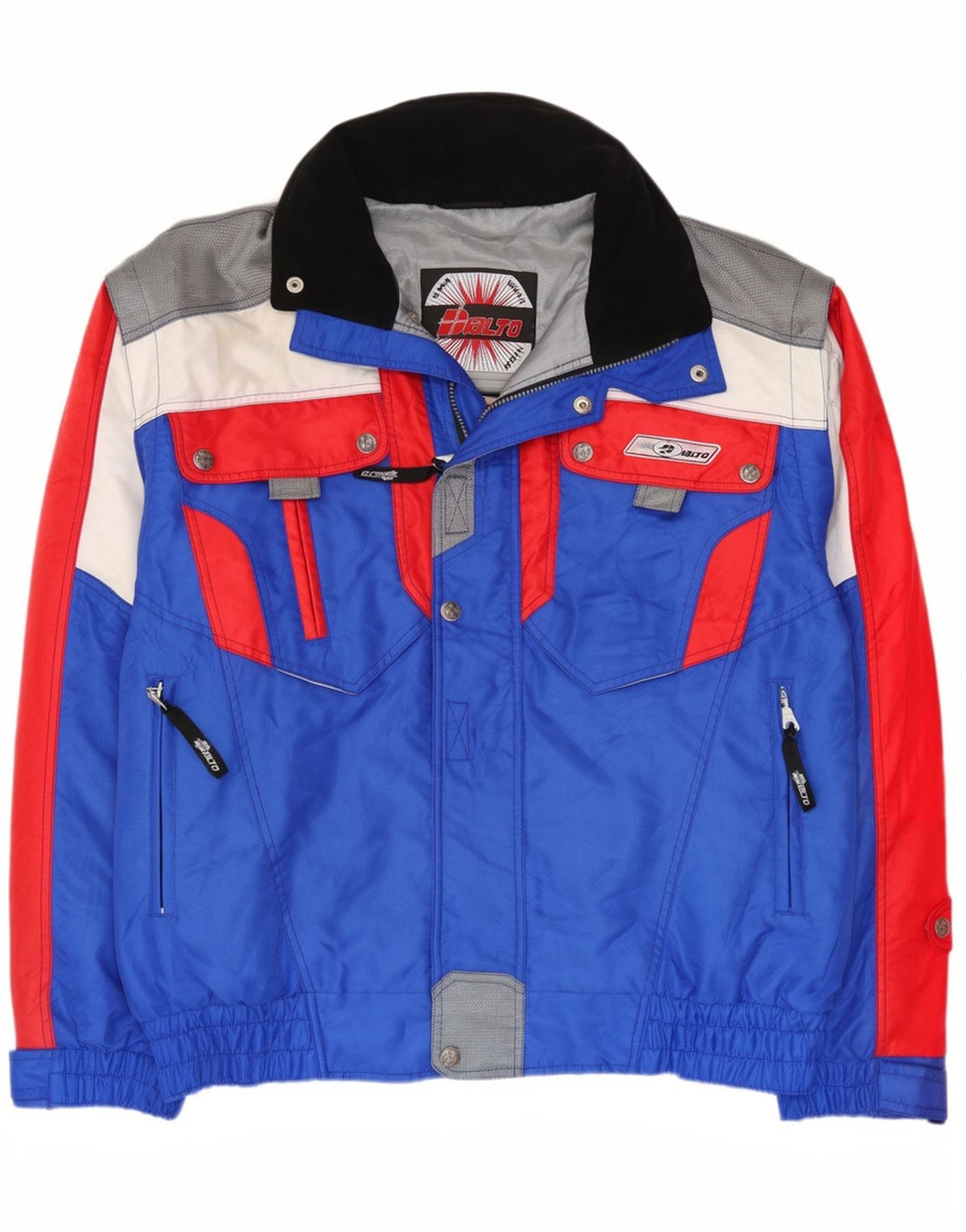 Dialto Veste de ski pour homme IT 56 3XL Bleu Colorblock Polyester