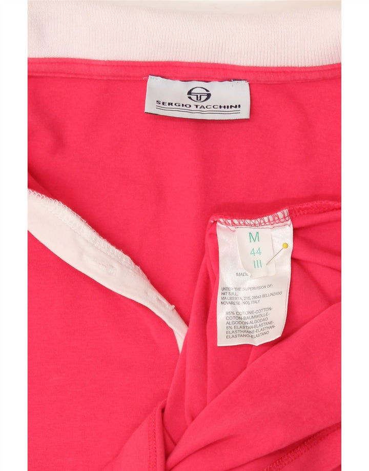 Sergio Tacchini Polo Femme IT 44 Coton Rose Moyen