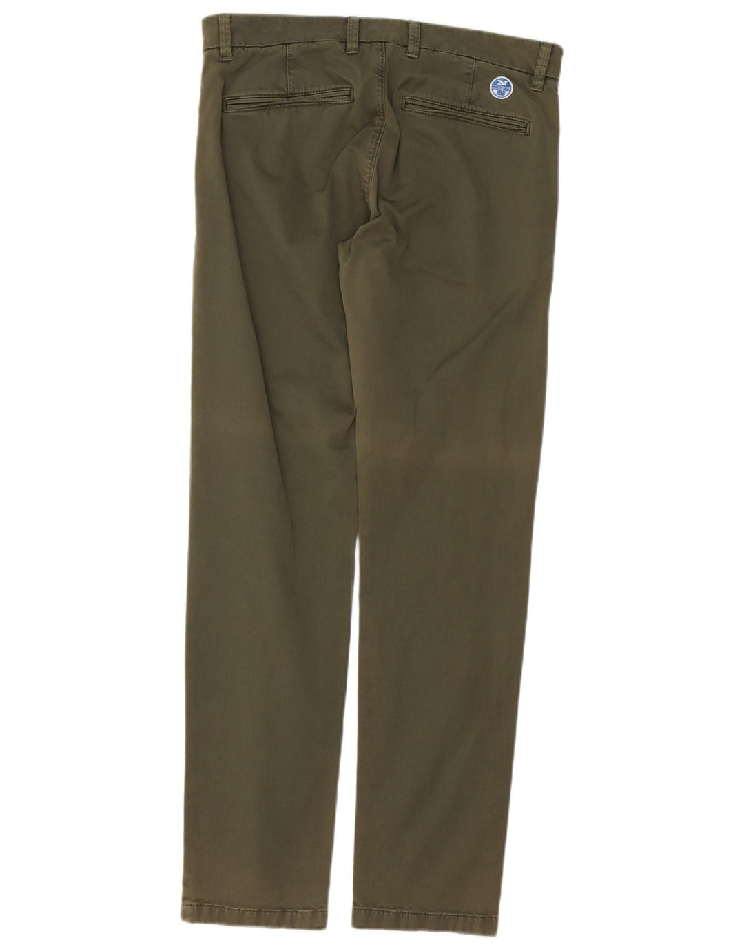 NORTH SAILS Pantalon Chino Droit Homme W30 L32 Vert Coton
