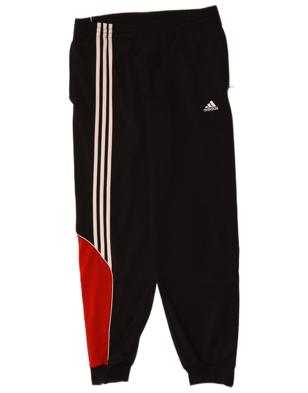 Adidas Pantalon de survêtement pour homme UK 40/42 Medium Noir Polyester