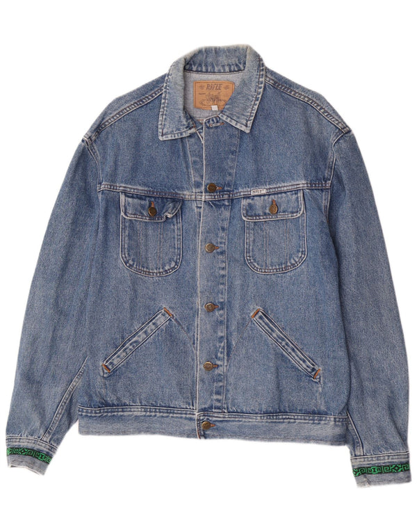 Rifle Veste en jean pour homme UK 42 XL Bleu