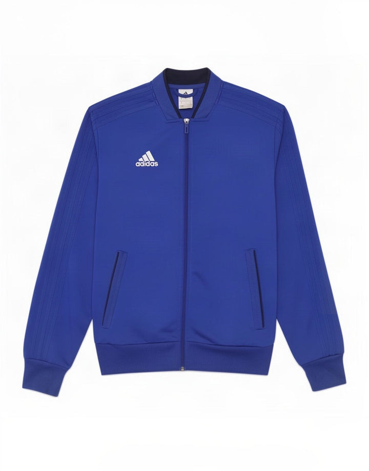Adidas Veste de survêtement pour homme Petit Bleu Polyester