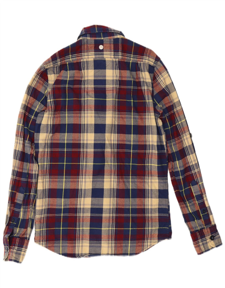 Superdry Chemise en flanelle à petits carreaux multicolores en coton