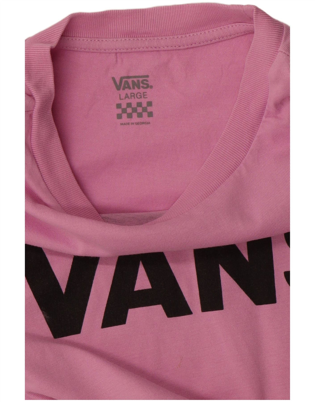 VANS Haut T-Shirt Graphique Fille 12-13 Ans Grand Rose