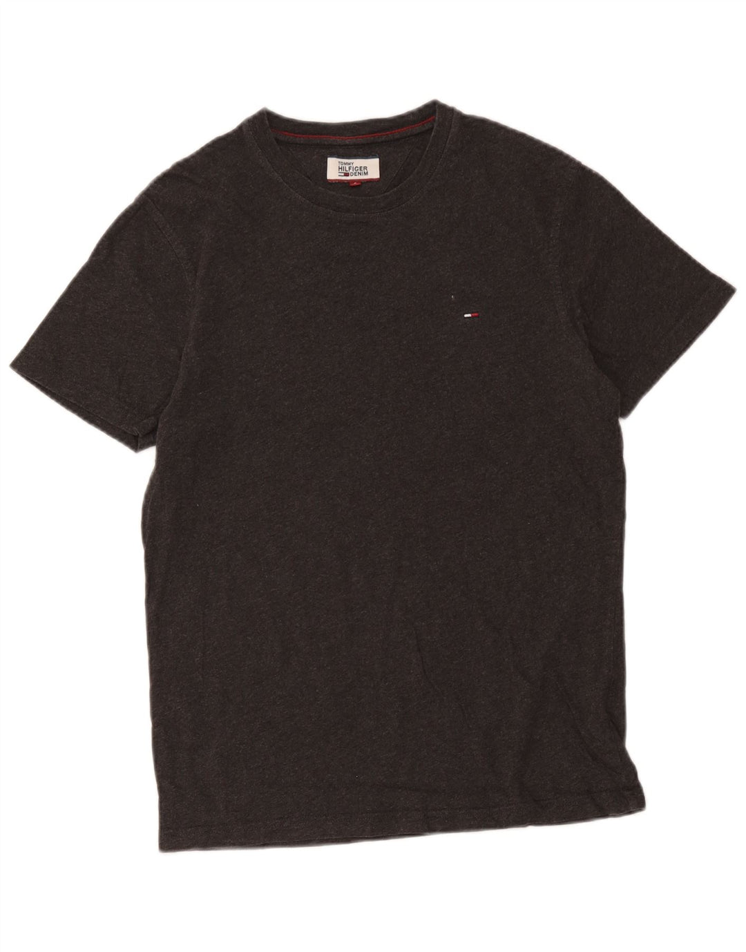 Tommy Hilfiger T-Shirt Homme Petit Gris Coton