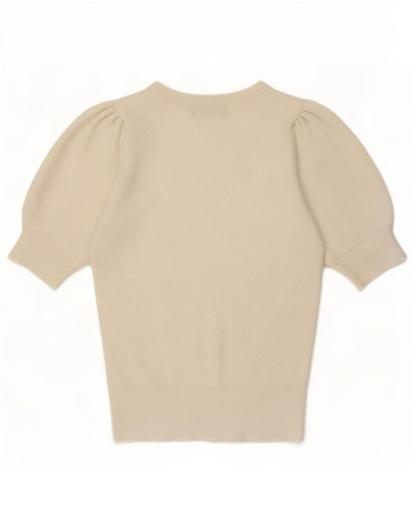 Marks & Spencer Chemisier pour femme UK 8 Small Viscose blanc cassé