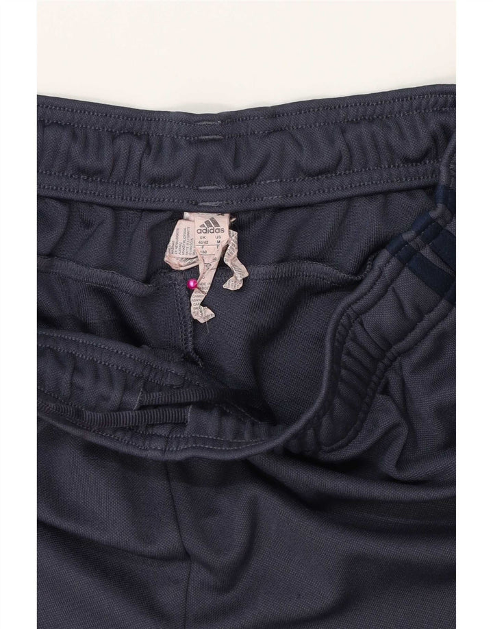 Adidas Pantalon de survêtement pour homme UK 40/42 Bleu marine moyen Polyester