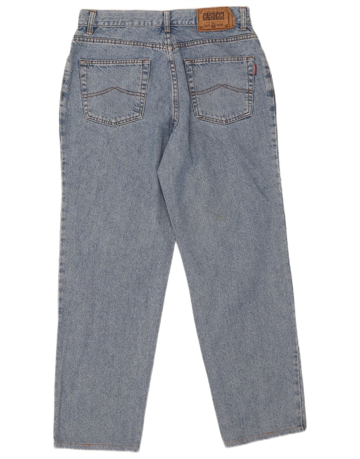 Casucci Jean droit homme W34 L30 bleu coton