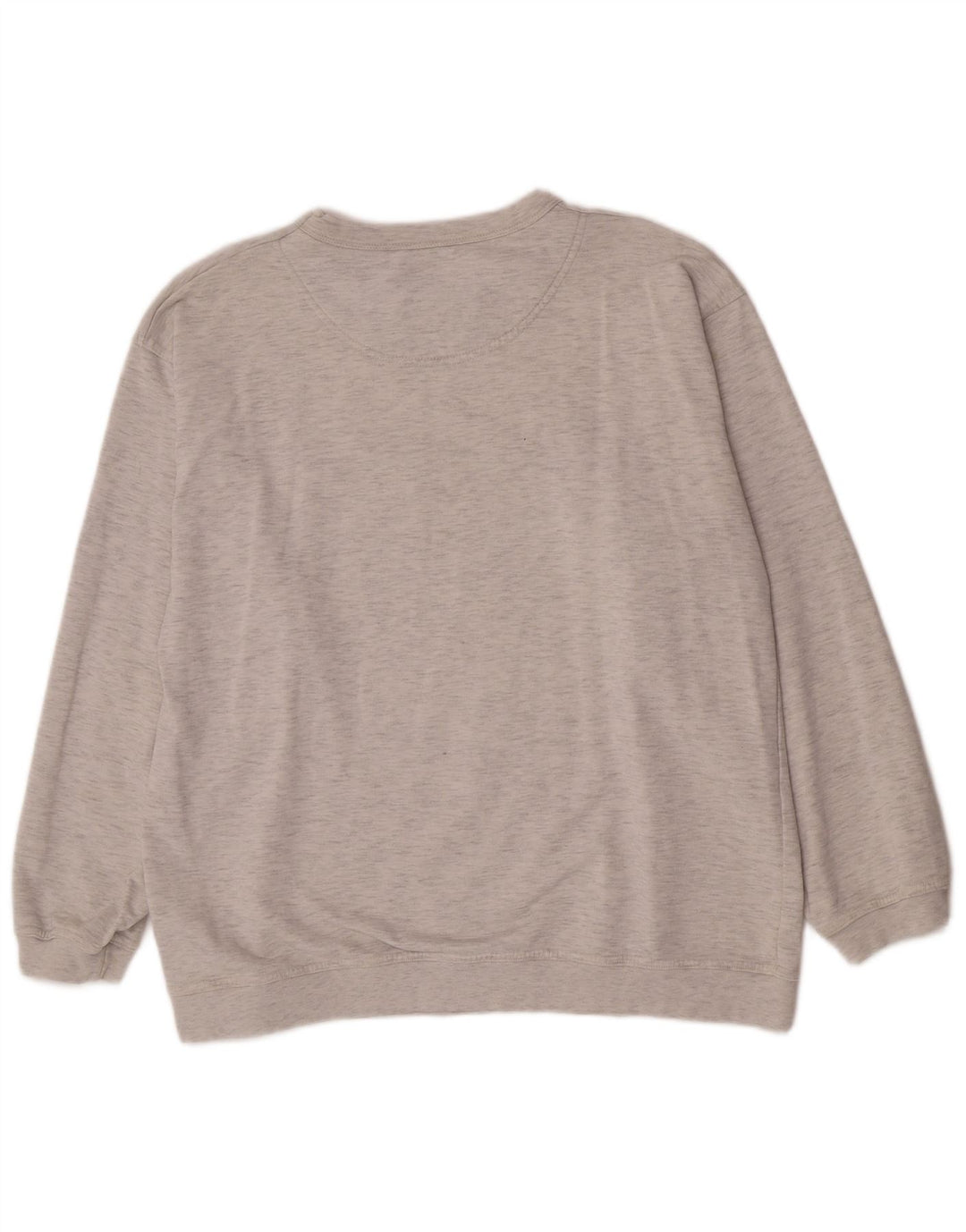 Champion Sweat-shirt graphique pour homme en coton moucheté gris grand