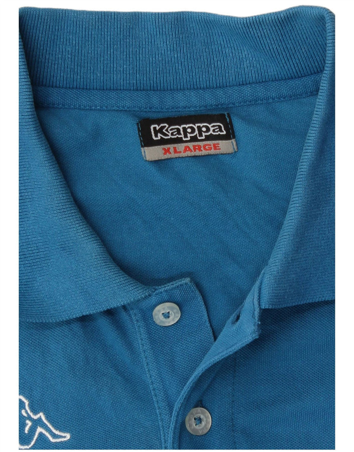 Kappa Polo Homme XL Bleu