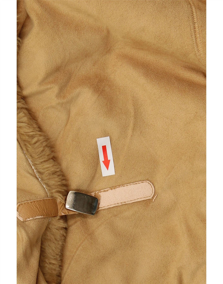 Veste Sherpa Basic Femme UK 18 XL Beige