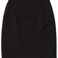 jupe crayon vintage femme petite W26 polyester noir