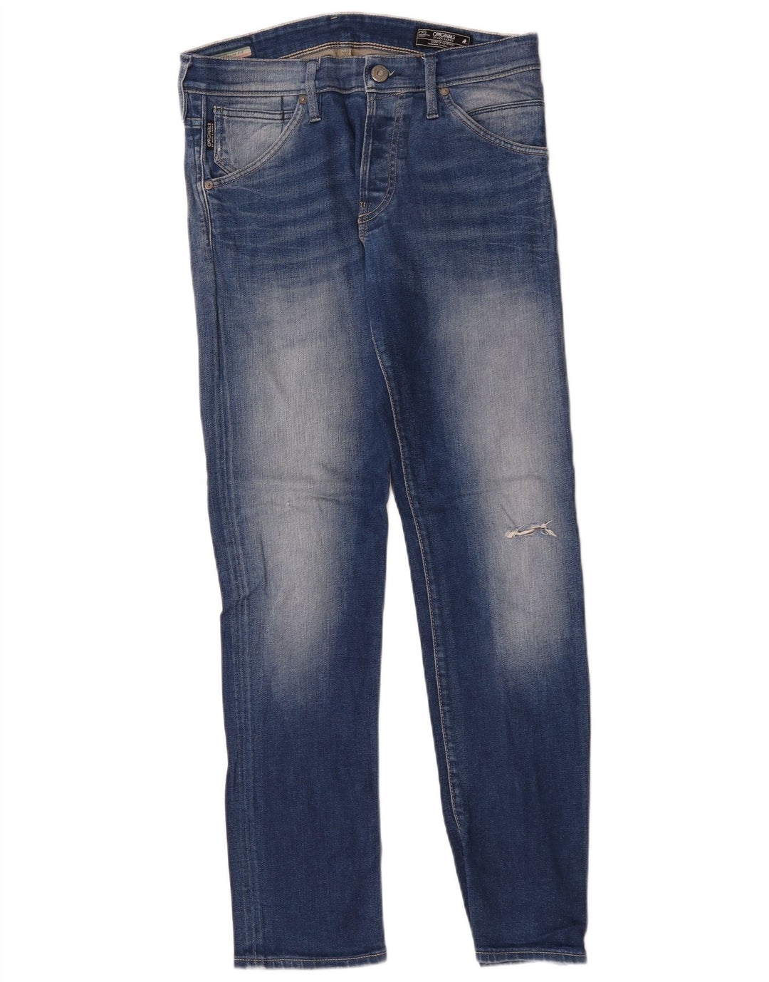 Jack & Jones Jean Slim Homme W32 L32 Bleu Coton
