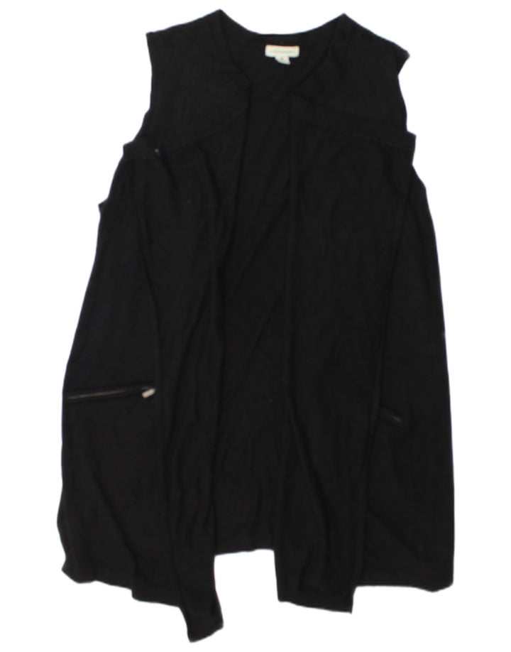Marks & Spencer Pull cardigan long pour femme UK 14 Noir moyen