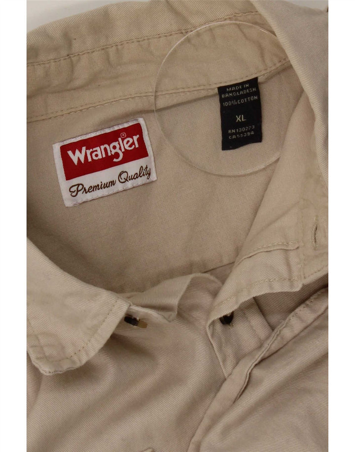 Wrangler Chemise Homme XL Coton Beige