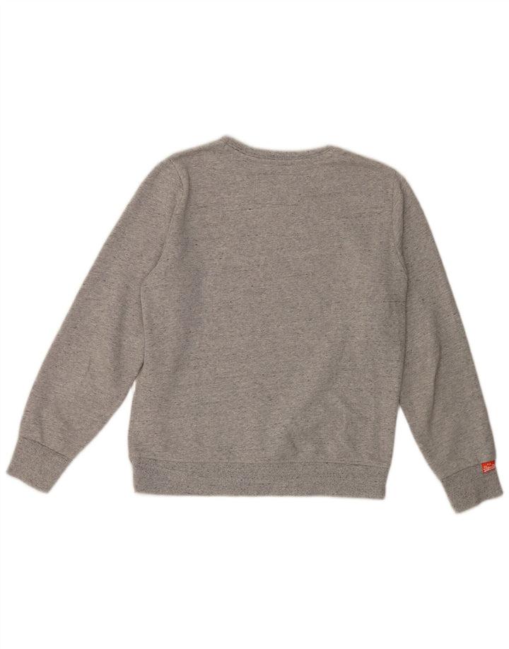 Superdry Homme Sweatshirt Jumper XL Gris Coton
