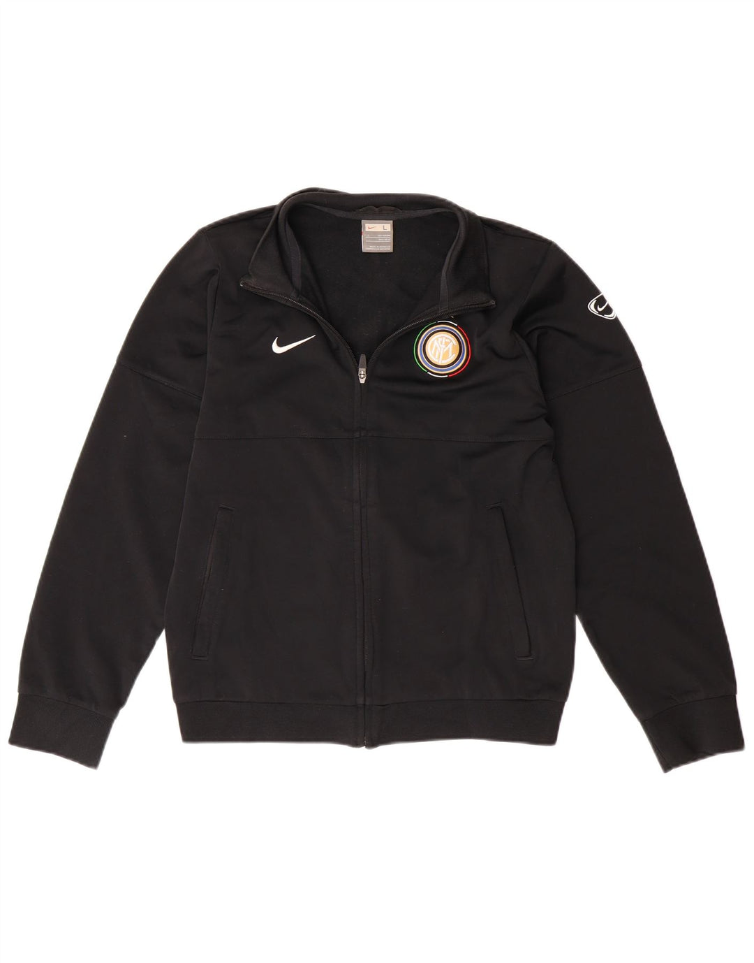 NIKE Veste de survêtement Inter Milan Garçon 12-13 ans Noir Polyester