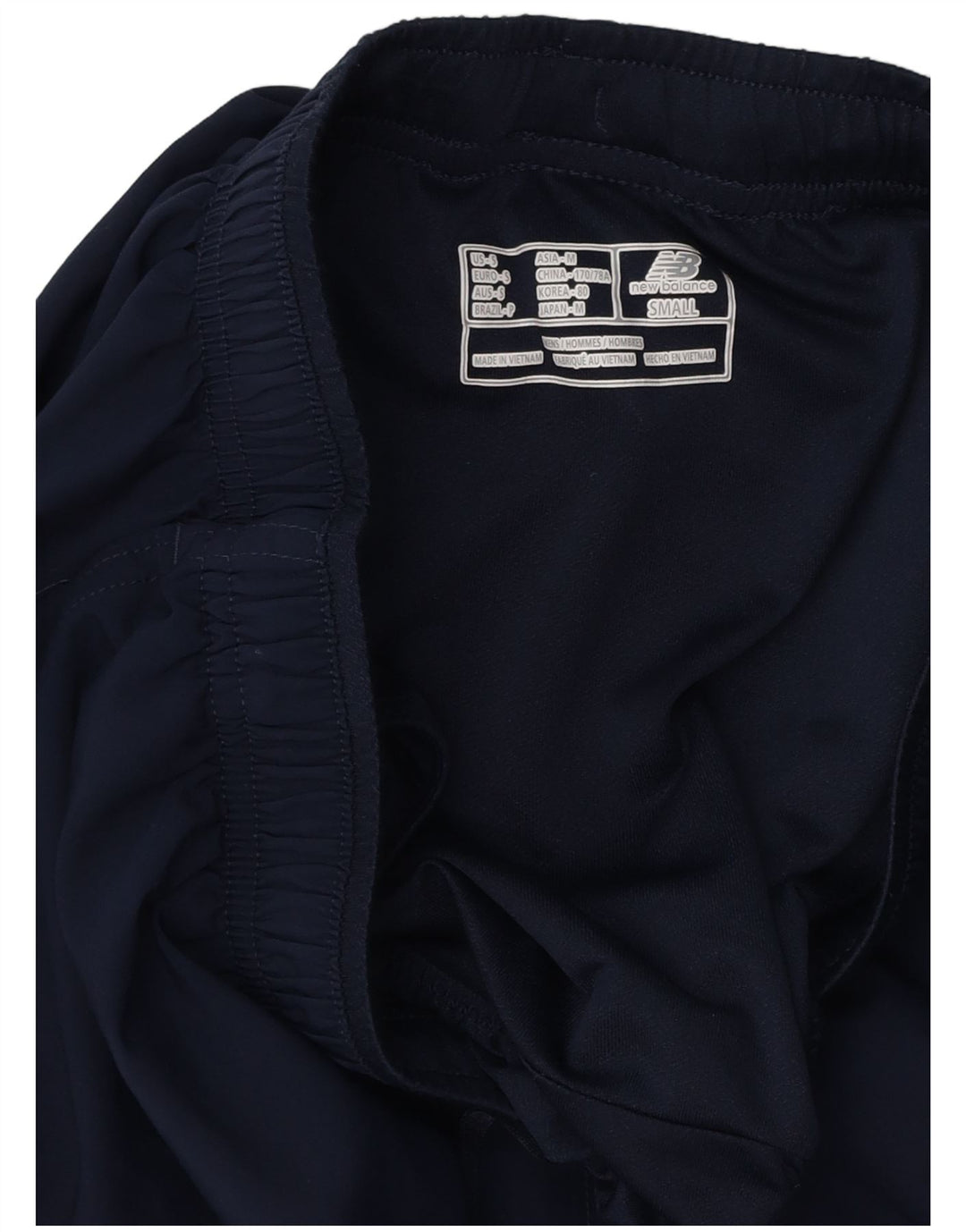 New Balance Short de sport pour homme Petit bleu marine Polyester