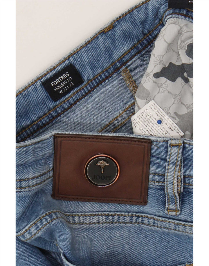 Joop Femme Jean Slim Coupe Moderne W32 L32 Bleu Coton