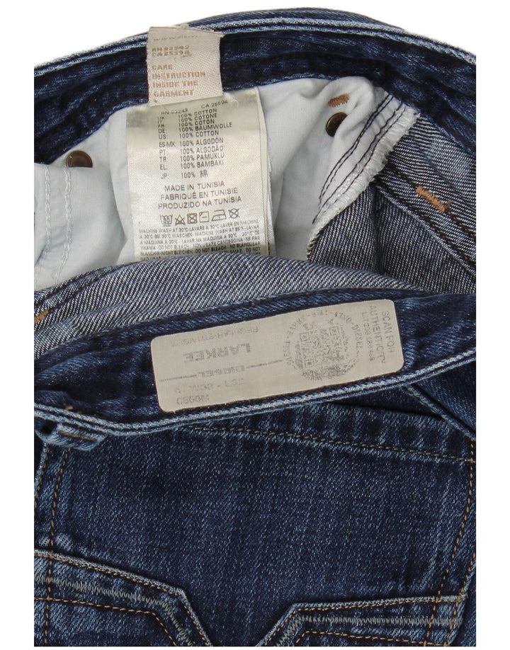 DIESEL Jean Larkee Regular Droit Homme W33 L32 Bleu Marine Coton