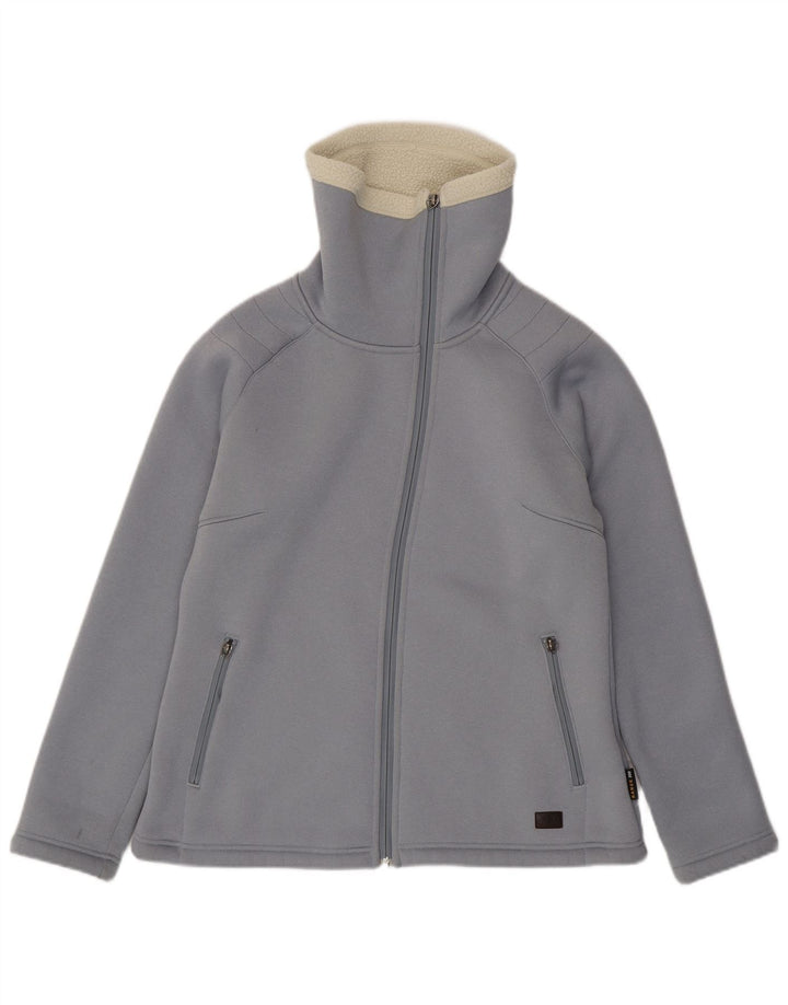 Jack Wolfskin Veste Sherpa Femme UK 16 Grand Bleu Polyester