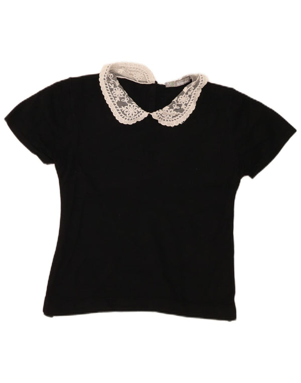 Marks & Spencer Chemisier court pour femme UK 12 Noir moyen