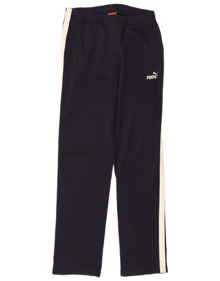 Puma Pantalon de Survêtement Homme Bleu Marine Small Colourblock