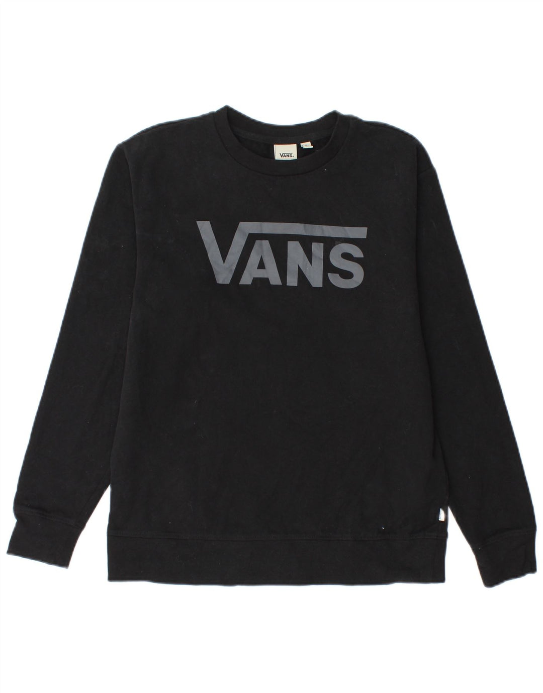 Vans Sweat-shirt graphique pour hommes, petit coton noir