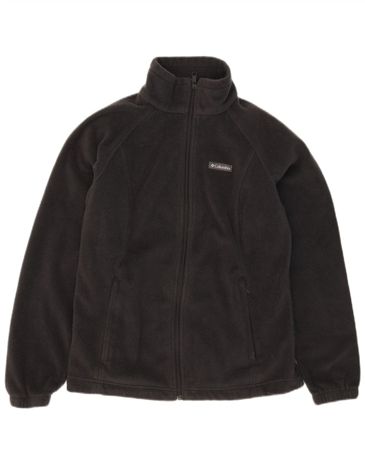 COLUMBIA Veste Polaire Femme UK 16 Large Noir Polyester
