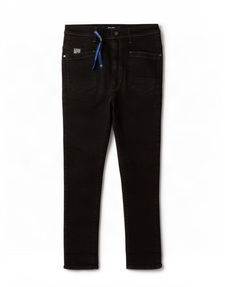 G-Star Jean Slim Femme W27 L25 Coton Noir