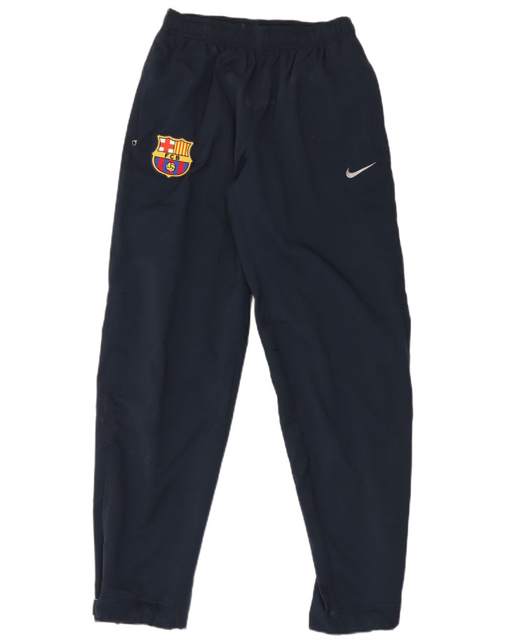 Pantalon de survêtement Nike FCB pour homme, petit, bleu marine, en polyester