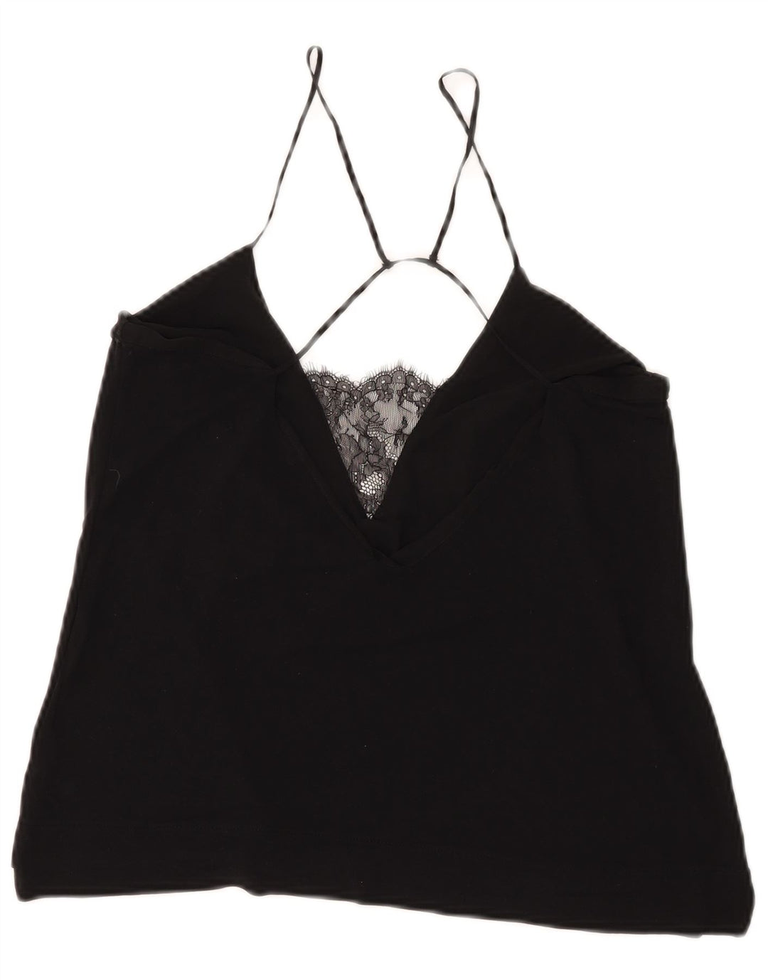 Zara Haut dos nu pour femme UK 12 Medium Noir