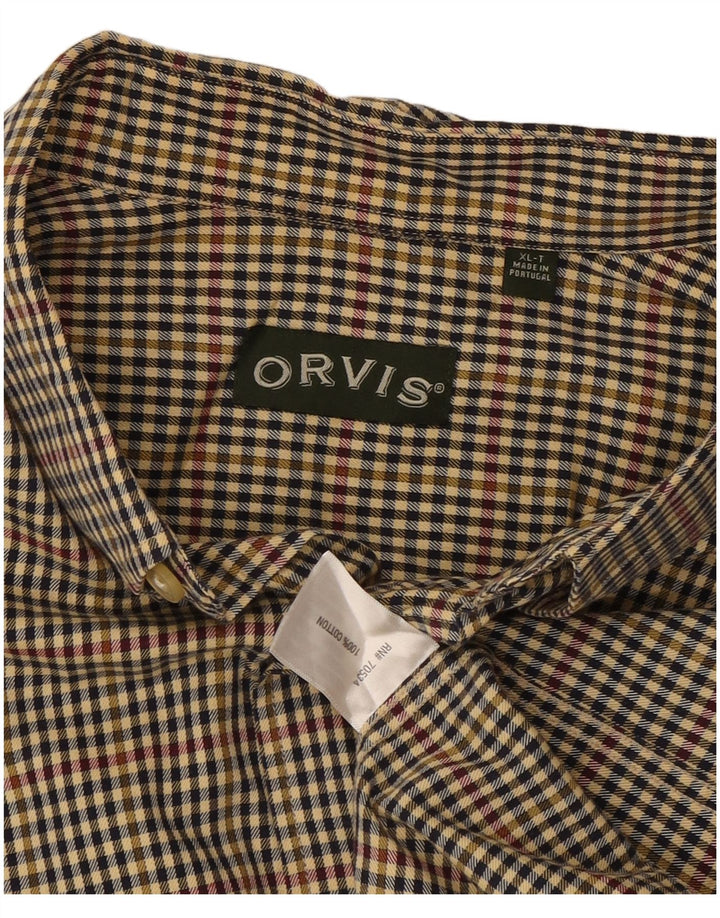 Orvis Chemise haute pour homme XL en coton vichy multicolore