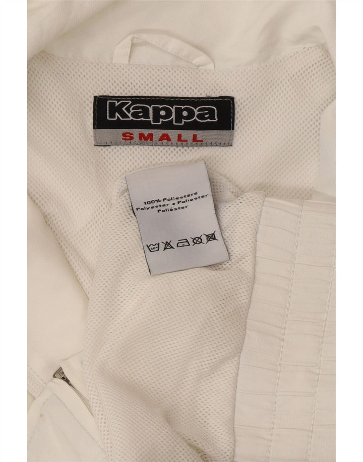 KAPPA Veste de Survêtement Homme Petit Blanc Polyester