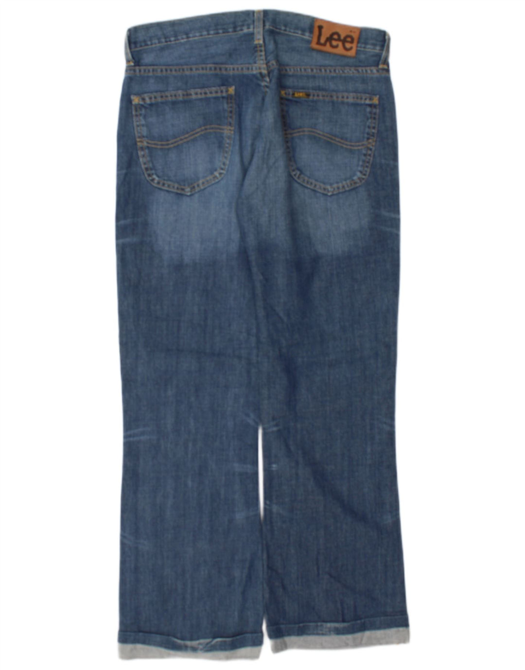 Lee Jean Droit Denver Homme W33 L29 Bleu Coton