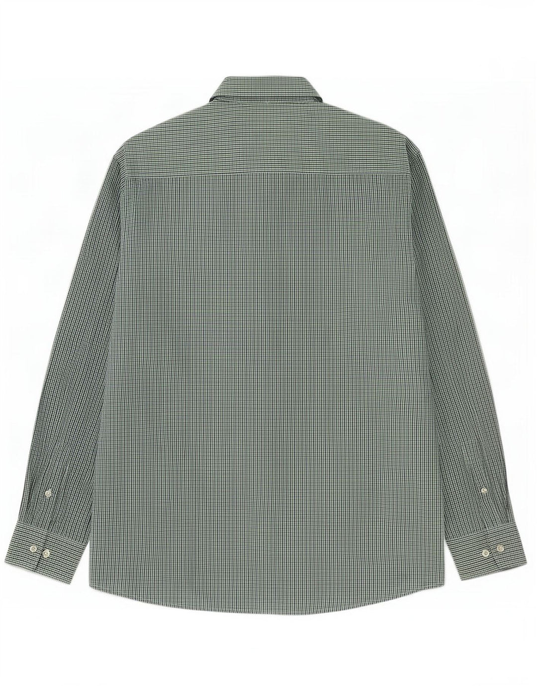 Pierre Cardin Chemise Regular Fit Homme XL Vert Vichy Polyester