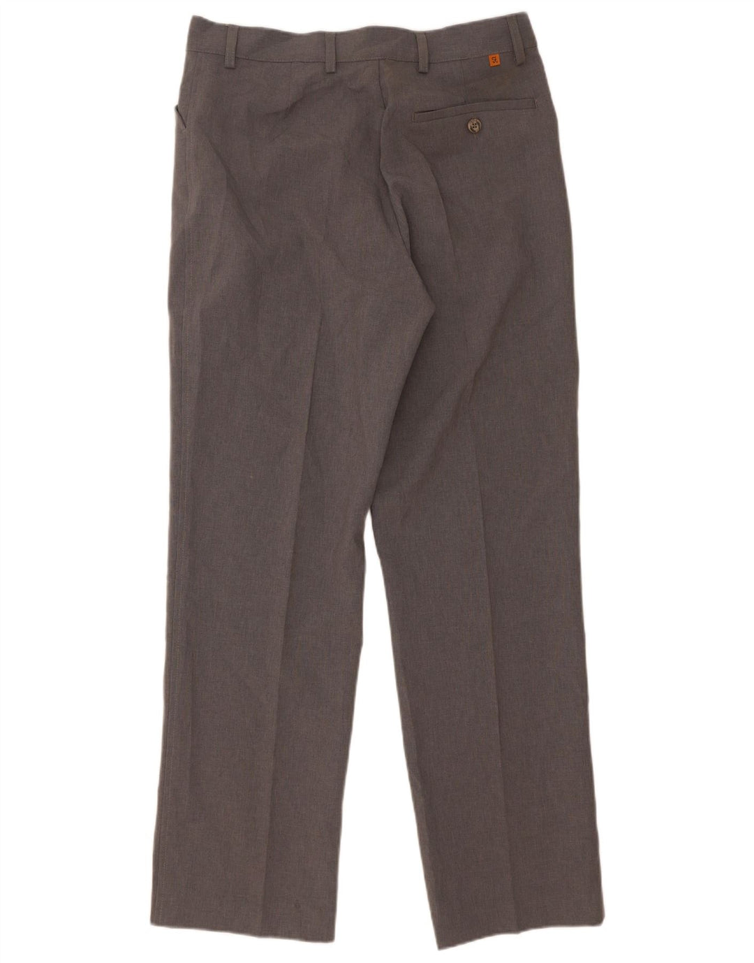 Farah Pantalon décontracté droit pour homme W32 L31 Gris Polyester