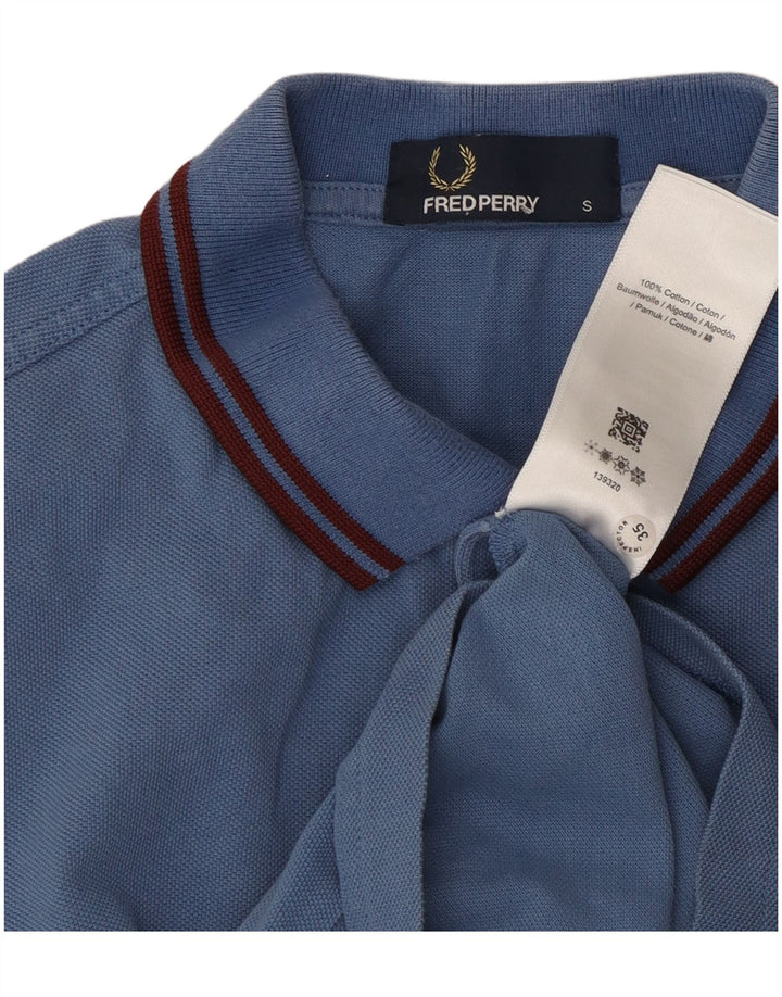 Fred Perry Polo Homme Petit Bleu Coton