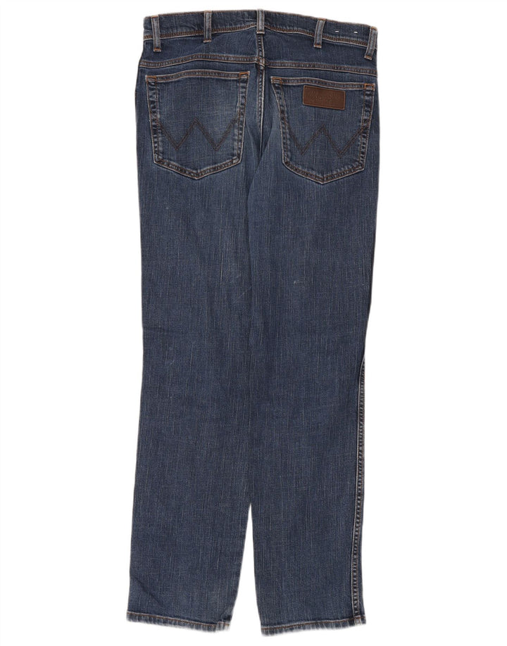 Wrangler Jean Slim Texas Homme W32 L32 Bleu Coton