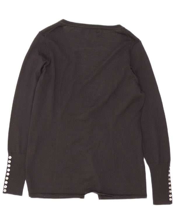Conte of Florence Pull cardigan coupe régulière pour femme UK 12 Marron moyen