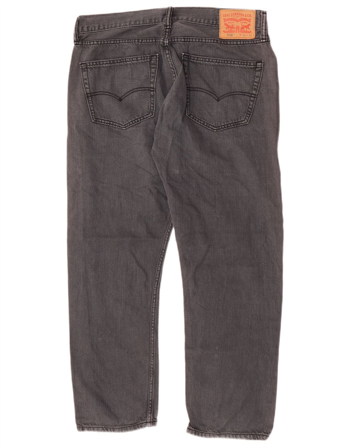 Levi's Jean Droit 508 Homme Gris W36 L27 Coton