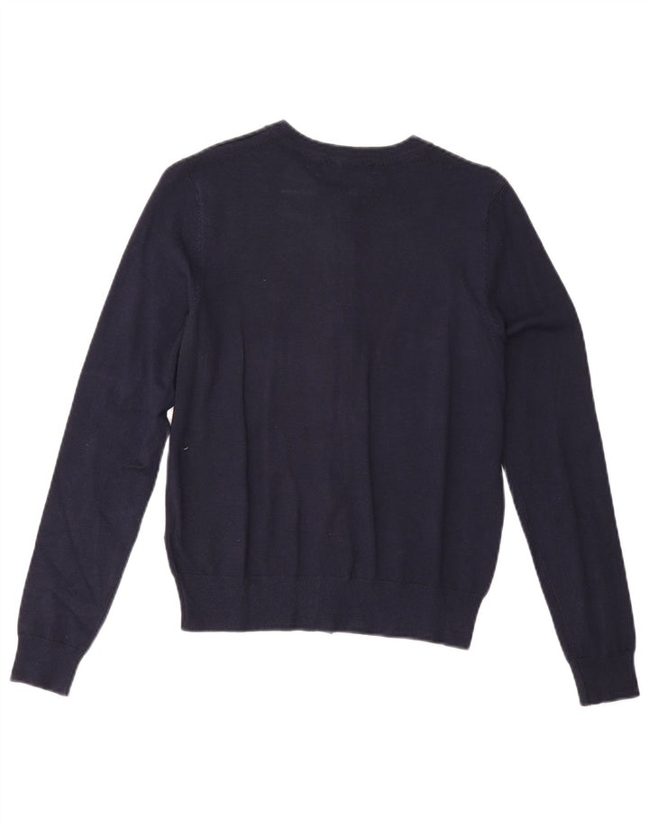 Marks & Spencer Cardigan pour femme en viscose bleu marine moyen UK 12