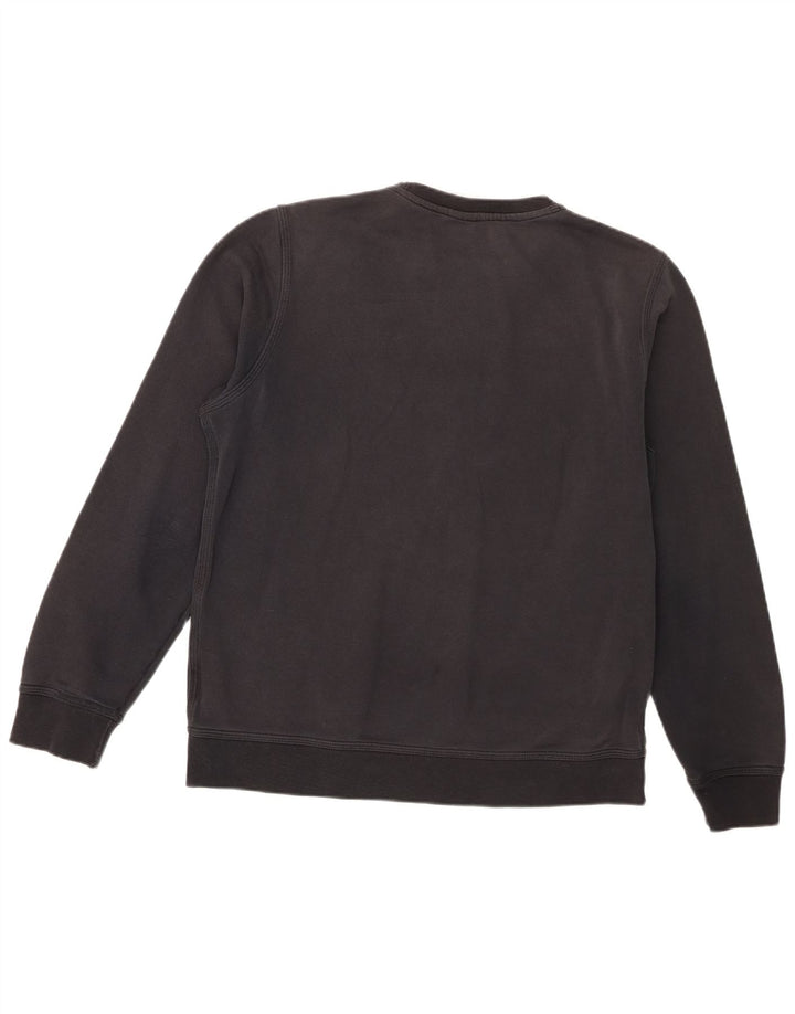 Nike Sweat-shirt pour homme en coton noir Taille L