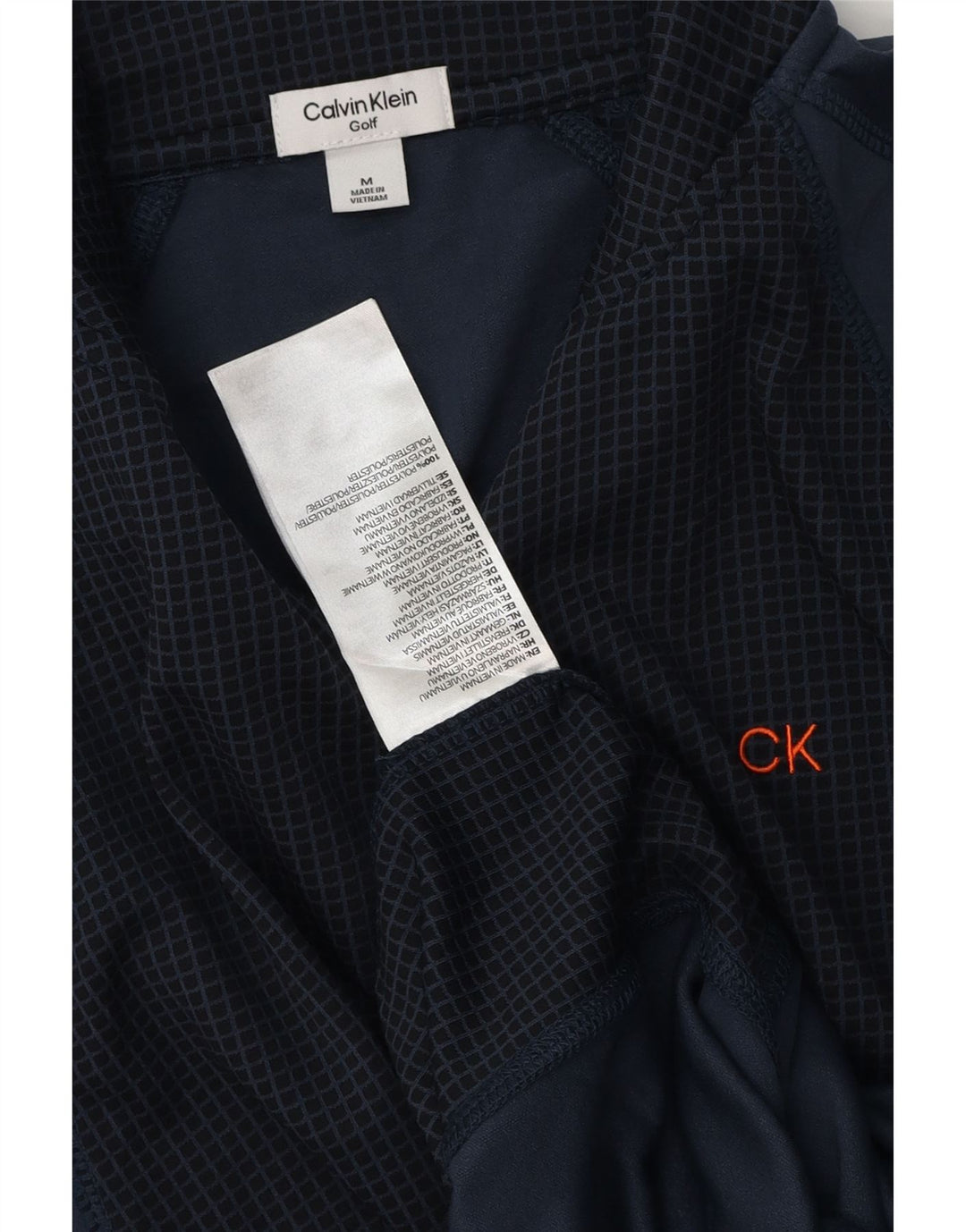 Calvin Klein Haut de Survêtement Pull Homme Bleu Marine Moyen Colourblock