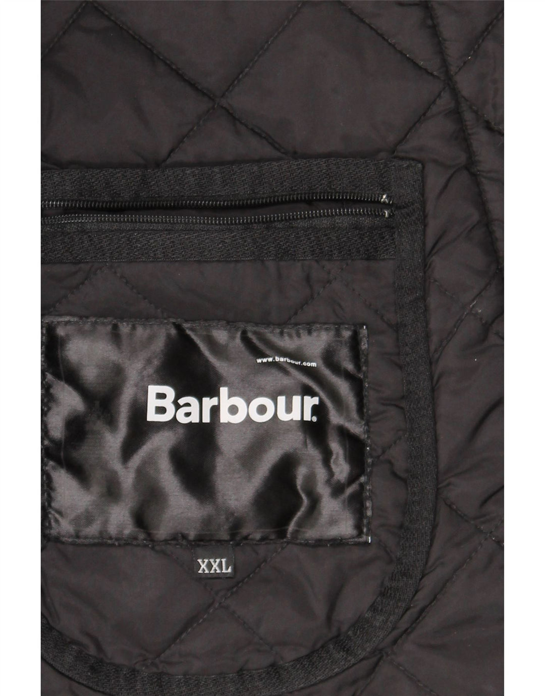 Barbour Veste matelassée pour hommes UK 44 2XL Noir Polyamide