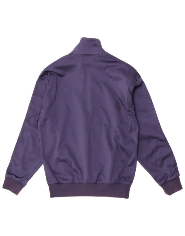 Asics Veste de Survêtement Graphique Femme IT 44 Bleu Marine Moyen Polyamide