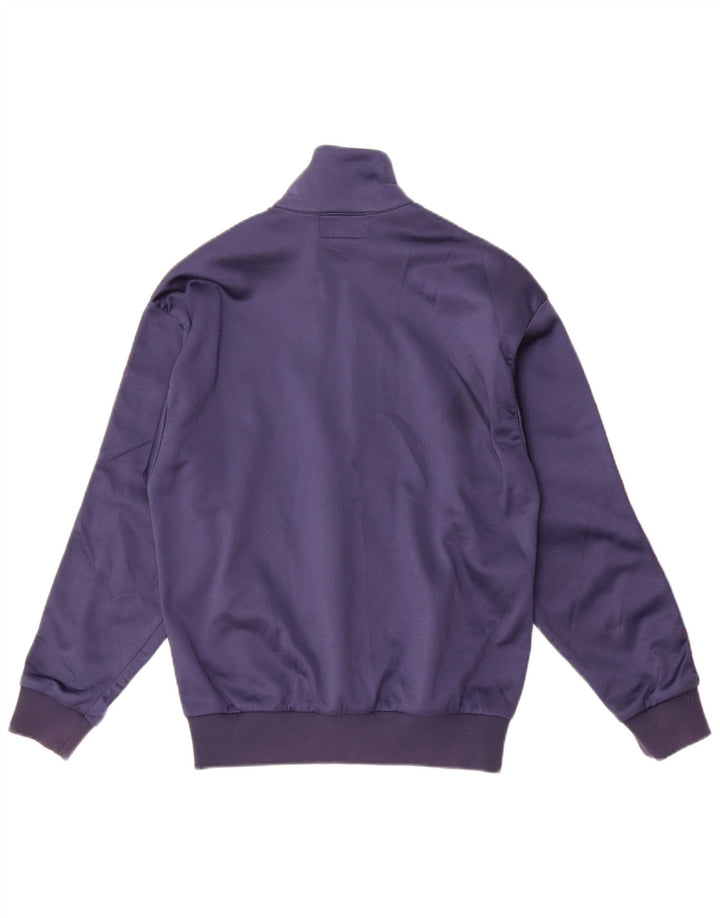 Asics Veste de Survêtement Graphique Femme IT 44 Bleu Marine Moyen Polyamide